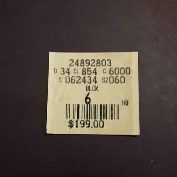 Ann Taylor 6M Calf Boots Black Leather - Picture 7 of 7